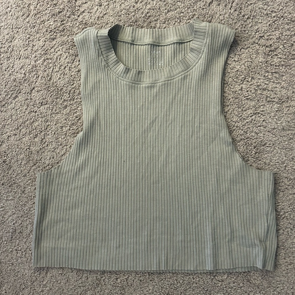 Aerie cropped sweater tank